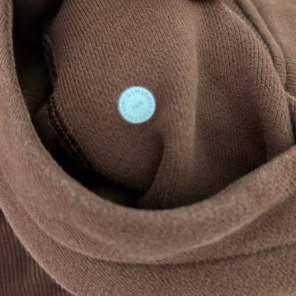Lululemon scuba quarter zip brown xs/s - Picture 2 of 3
